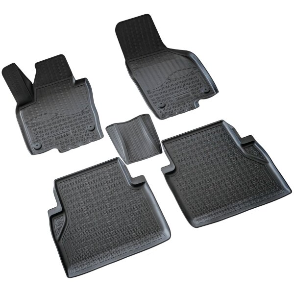 3D Gummi Fussmatten passend für Seat Alhambra II | BJ 2010-2022 | passgenau