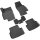 3D Gummi Fussmatten passend für Seat Arona | BJ ab 2017> | passgenau mit Rand