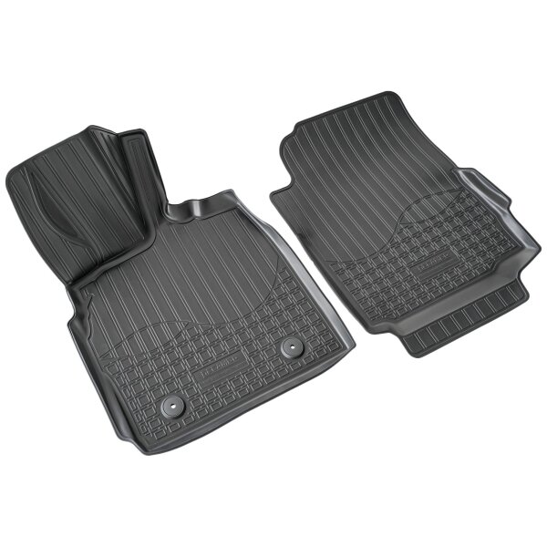 3D Gummi Fussmatten vorne passend für Smart Fortwo A 451 C451 | BJ 2007-2015