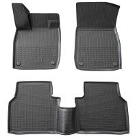 3D Gummi Fussmatten passend für VW ID.4 | | BJ ab 2020> | passgenau mit Rand