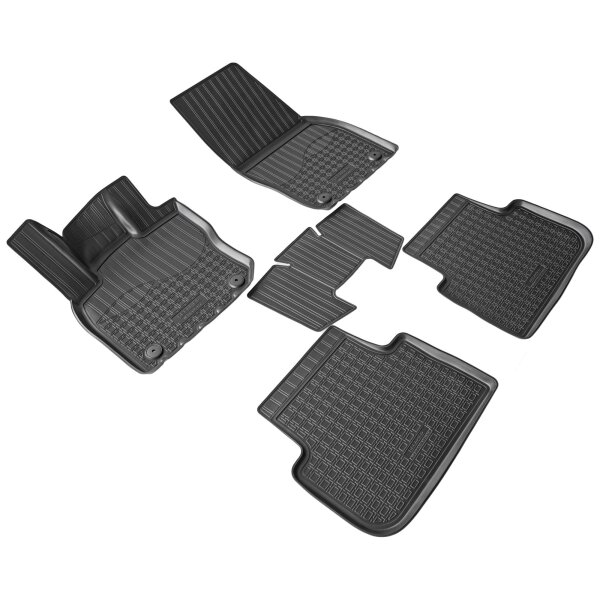 3D Gummi Fussmatten passend für VW Tiguan III | CT1 | BJ ab 2023> | passgenau mit Rand