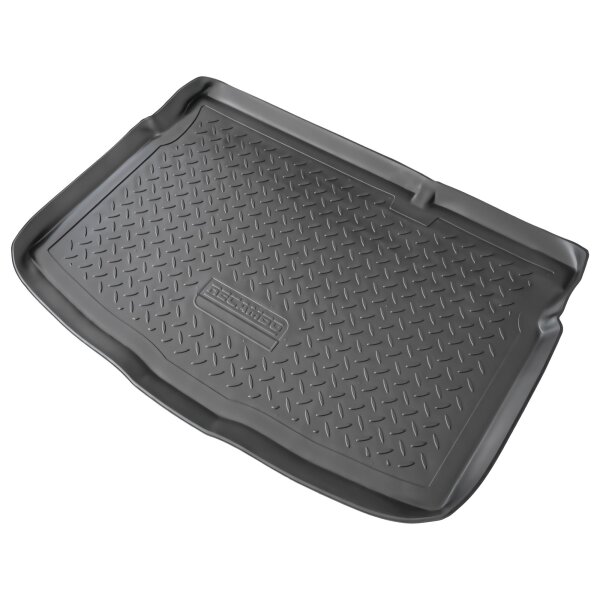 Gummi Kofferraumwanne passend für Mazda 2 | BJ 2007-2014 | passgenau mit Rand