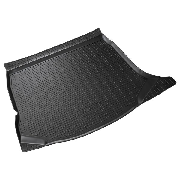 Gummi Kofferraumwanne passend für Nissan Leaf II | BJ 2017-2025 | passgenau mit Rand