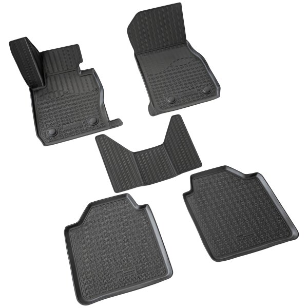 3D Gummi Fussmatten passend für BMW 3er GT | F34 | BJ 2013-2020 | passgenau mit Rand