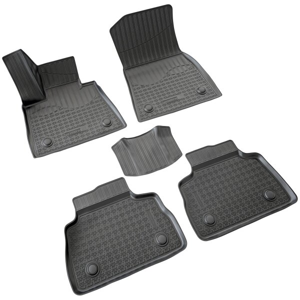 3D Gummi Fussmatten passend für BMW X6 | G06 | BJ ab 2019> | passgenau mit Rand