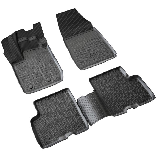 3D Gummi Fussmatten passend für Renault Arkana | BJ ab 2019> | passgenau mit Rand