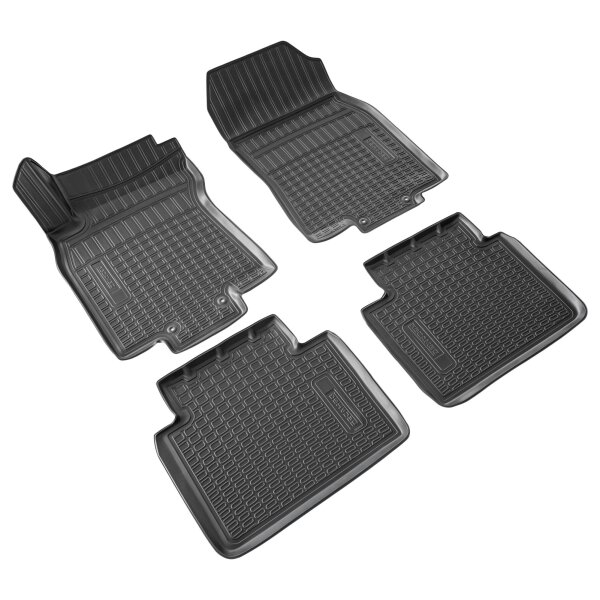 3D Gummi Fussmatten passend für Renault Koleos II | BJ 2016-2023 | passgenau mit Rand