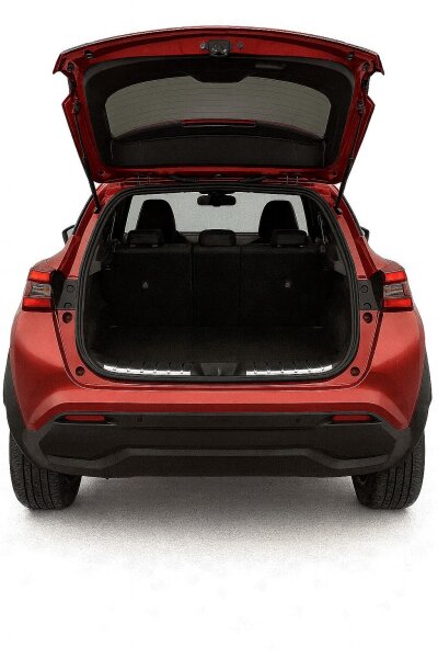 Ladekantenschutz Edelstahl innen Chrom passend für Nissan Juke | F16 | BJ ab 2019>