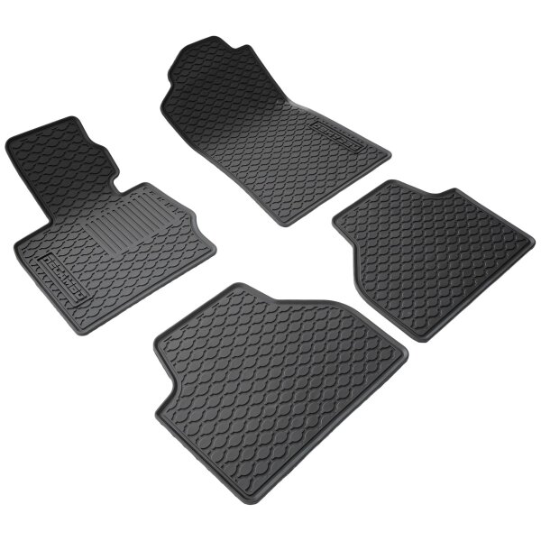 Gummi Fussmatten passend für BMW X3 | F25 | BJ 2010-2017 | passgenau