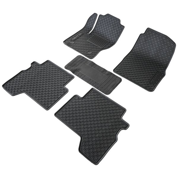 3D Gummi Fussmatten für Ford Kuga II | DM2 | BJ 2013 - 2019 | passgenau mit Rand