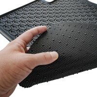 3D Gummi Fussmatten für Ford Kuga II | DM2 | BJ 2013 - 2019 | passgenau mit Rand