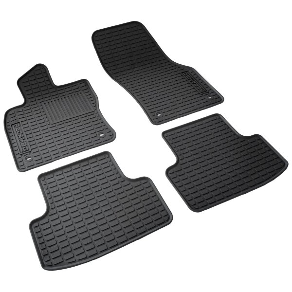 Gummi Fussmatten passend für Skoda Karoq | NU7 | BJ ab 2017> | passgenau