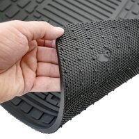 Gummi Fussmatten passend für Skoda Karoq | NU7 | BJ ab 2017> | passgenau