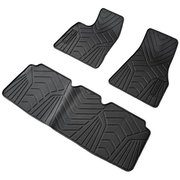 3D Gummi Fussmatten passend für TESLA Model S | BJ 2012-2021 | passgenau