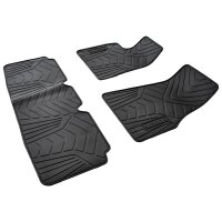 3D Gummi Fussmatten passend für TESLA Model S | BJ 2012-2021 | passgenau