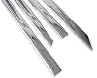 Edelstahl Chrom Türleisten passend für Dacia Duster III | BJ ab 2024>