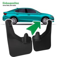 Schmutzfänger vorne passend für Chevrolet Tahoe | BJ ab 2020> | automatische Trittbretter