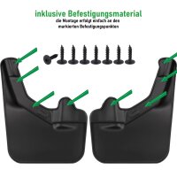 Schmutzfänger vorne passend für GMC Yukon | BJ ab 2020> | automatische Trittbretter