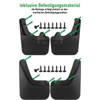 Schmutzfänger vorne + hinten für Chevrolet Tahoe | BJ ab 2020> | automatische Trittbretter