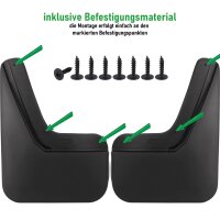 Schmutzfänger hinten passend für GMC Yukon | BJ ab 2020> | passgenau