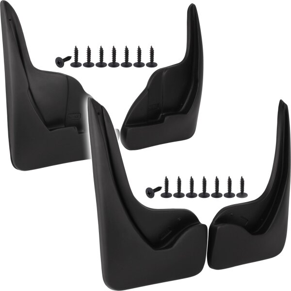 Schmutzfänger vorne + hinten für Citroen C4 Schrägheck | BJ 2010-2018 | passgenau