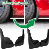 Schmutzfänger vorne + hinten für Citroen C4...