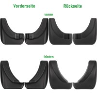 Schmutzfänger vorne + hinten passend für Ford Kuga III | DFK | BJ ab 2019> | passgenau