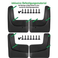 Schmutzfänger vorne + hinten passend für Kia Soul III | SK3 | BJ ab 2019> | passgenau