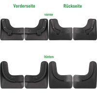 Schmutzfänger vorne + hinten passend für MB Vito V-Klasse | W447 | BJ ab 2014> | passgenau