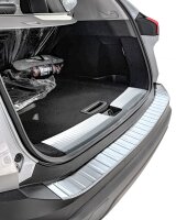 Ladekantenschutz Edelstahl innen + außen matt passend für Nissan X-Trail | T33 | BJ ab 2021>