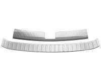 Ladekantenschutz Edelstahl innen + außen matt passend für Nissan X-Trail | T33 | BJ ab 2021>