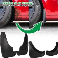 Schmutzfänger vorne + hinten passend für Dacia...