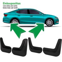 Schmutzfänger vorne + hinten passend für Renault Megane IV Grandtour | BJ ab 2016> | passgenau