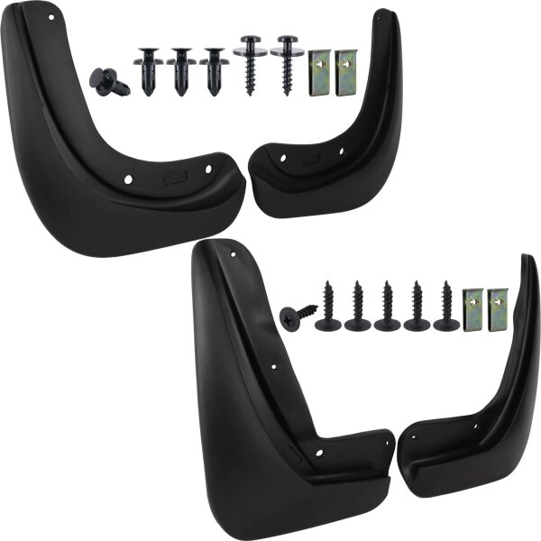 Schmutzfänger vorne + hinten passend für Tesla Model 3 | BJ ab 2017> | passgenau