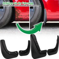 Schmutzfänger vorne + hinten passend für Tesla...