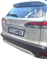 Edelstahl Ladekantenschutz chrom passend für Toyota Corolla Cross | BJ ab 2022>