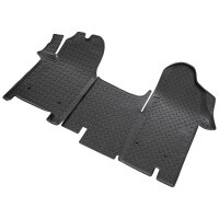 3D Gummi Fussmatten passend für Opel Movano B | BJ 2010-2021 | 3er Sitzbank