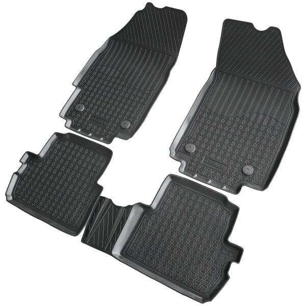 3D Gummi Fussmatten passend für Chevrolet Spark (2011)\ Ravon R2 (2016)