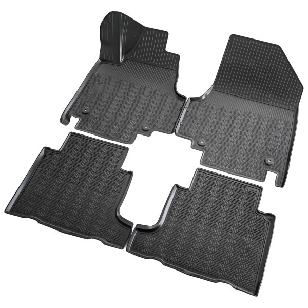 3D Gummi Fussmatten passend für Hyundai Ioniq 5 | NE | BJ ab 2021> | passgenau