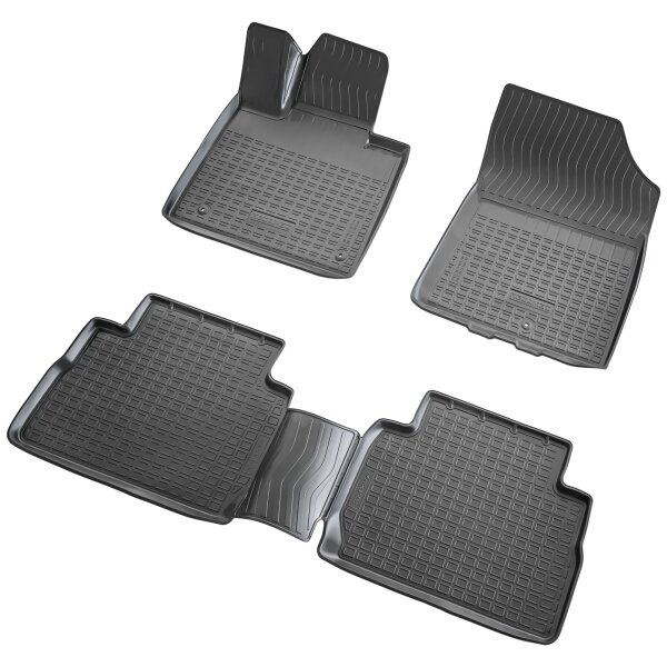 3D Gummi Fussmatten passend für Hyundai Santa Fe | DM | BJ 2020-2024 | 5-Sitzer