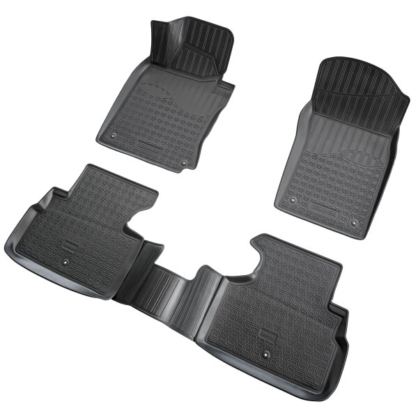3D Gummi Fussmatten passend für Infiniti Q50 (V37) 3D (2013)