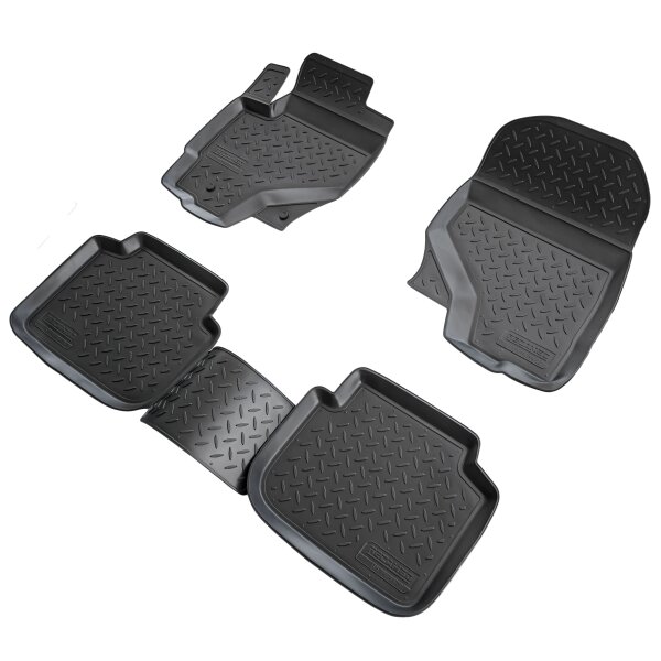 3D Gummi Fussmatten passend für Mitsubishi Colt (2004-2009)