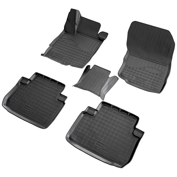 3D Gummi Fussmatten passend für Mitsubishi Eclipse Cross (I) 3D (2017)