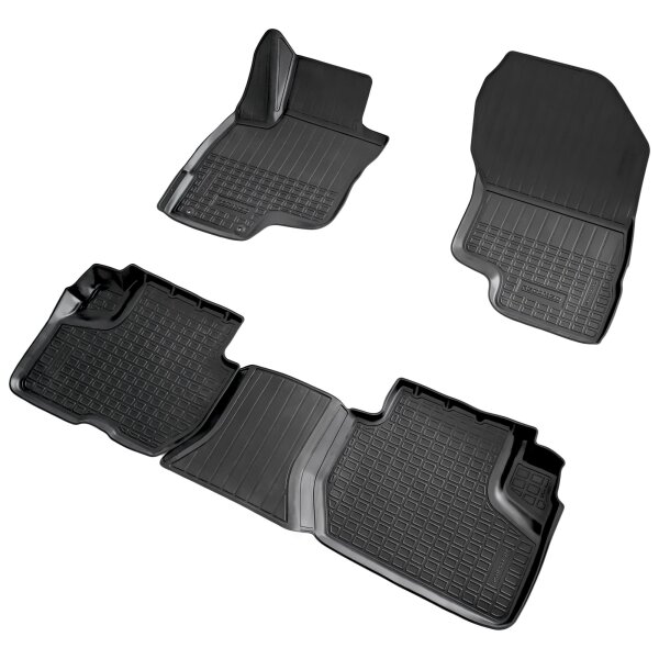 3D Gummi Fussmatten passend für Mitsubishi Eclipse Cross PHEV 3D (2021)