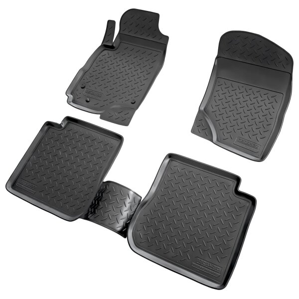 3D Gummi Fussmatten passend für Mitsubishi Outlander (2002-2006)