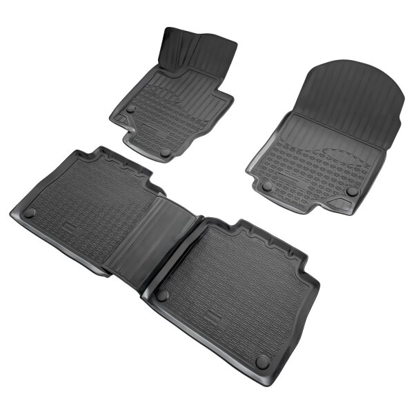 3D Gummi Fussmatten passend für Mercedes-Benz GLE II (V167) 3D (2018)