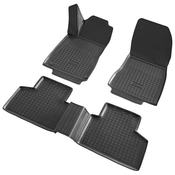3D Gummi Fussmatten passend für Mercedes-Benz GLB I (X247) 3D (2019)