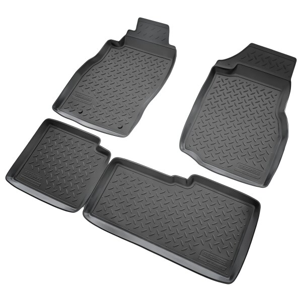 3D Gummi Fussmatten passend für Nissan Patrol (2004-2010)