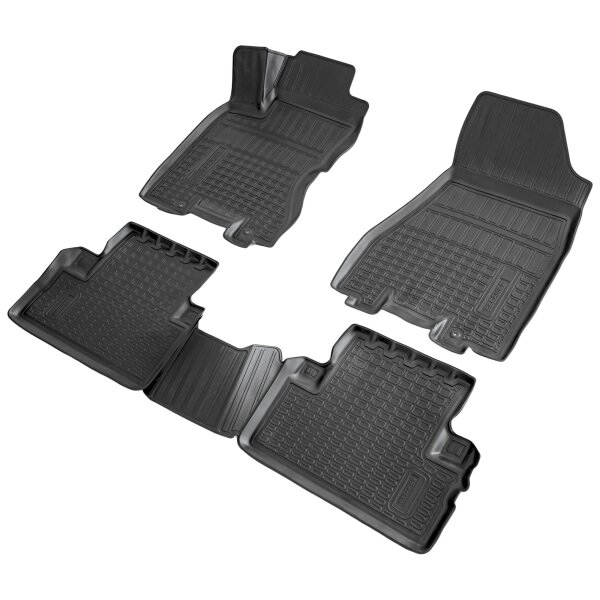 3D Gummi Fussmatten passend für Nissan X-Trail (T31) 3D (2007)