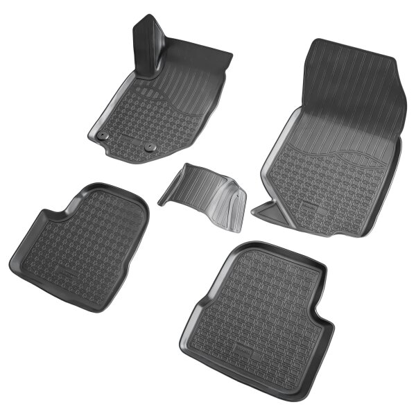 3D Gummi Fussmatten passend für Peugeot 208 II 3D (2019)